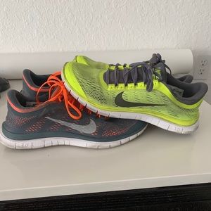 Nike Free 3 Athletic Shoes - 2 for 1pairs Men’s 11